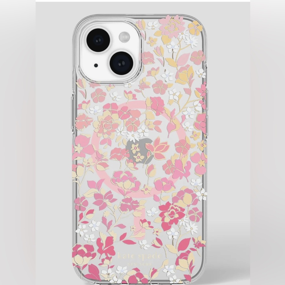 Kate Spade NY Flowerbed MagSafe iPhone 15 Pro NWT